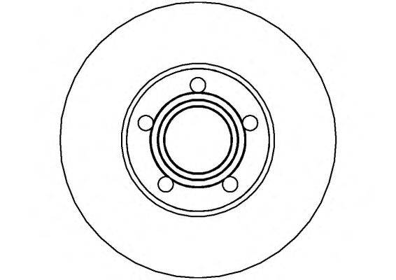 Тормозной диск NATIONAL NBD911