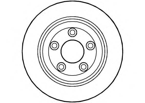 Тормозной диск NATIONAL NBD958