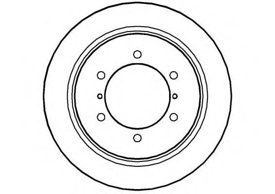 Тормозной диск NATIONAL NBD635