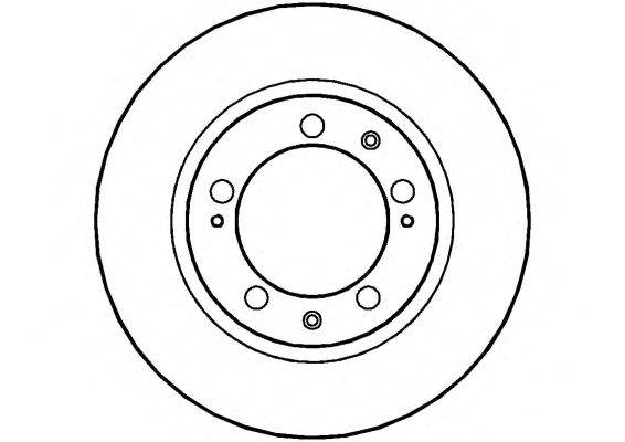 Тормозной диск NATIONAL NBD468