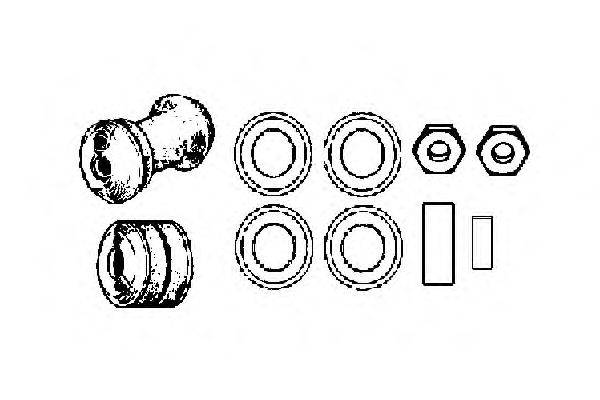 Ремкомплект, соединительная тяга стабилизатора OCAP 0902069