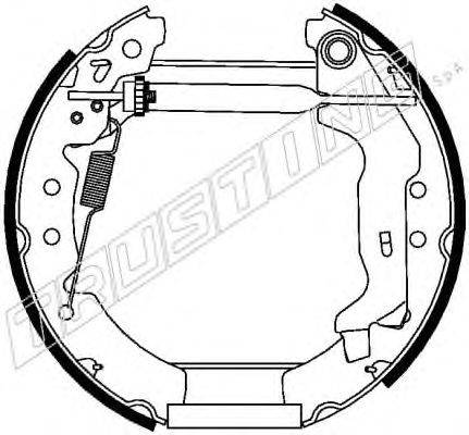 Комплект тормозных колодок TRUSTING 6294