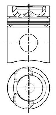 Поршень NÜRAL 87-405600-70