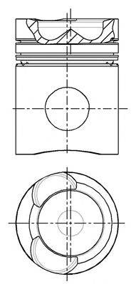 Поршень NÜRAL 87-501300-00