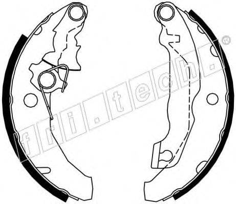 Комплект тормозных колодок fri.tech. 1040.144Y