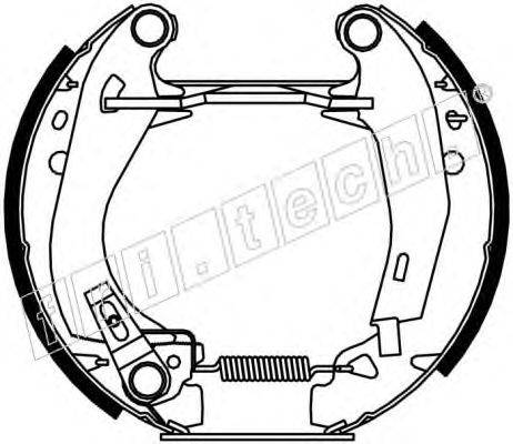 Комплект тормозных колодок fri.tech. 16134
