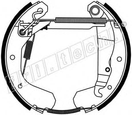 Комплект тормозных колодок fri.tech. 16226