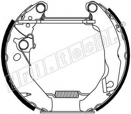 Комплект тормозных колодок fri.tech. 16227