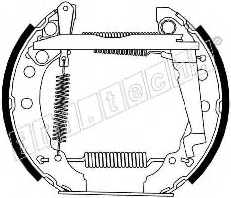 Комплект тормозных колодок fri.tech. 16299