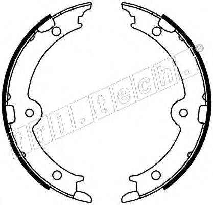 Комплект тормозных колодок, стояночная тормозная система fri.tech. 1115.321