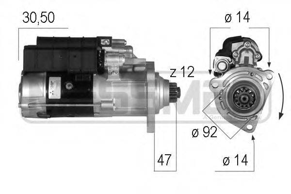 Стартер MESSMER 220572