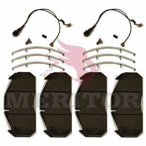 Комплект тормозных колодок, дисковый тормоз DAF 1522181