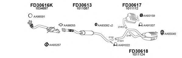 Система выпуска ОГ VENEPORTE 300117