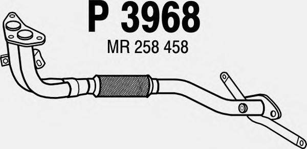 Труба выхлопного газа FENNO P3968