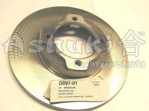 ASHUKI (НОМЕР: D097-01) Тормозной диск