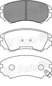 Комплект тормозных колодок, дисковый тормоз IPS Parts IBD-1H10