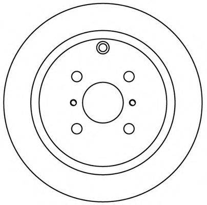 Тормозной диск SIMER D1086