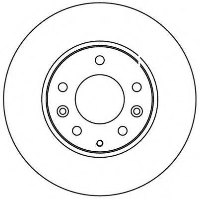Тормозной диск SIMER D2121