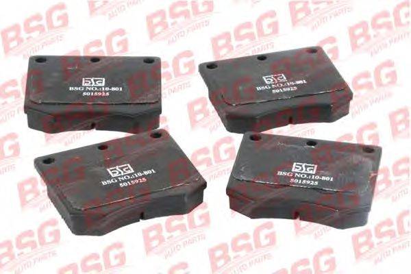Комплект тормозных колодок, дисковый тормоз BSG BSG 30-200-014