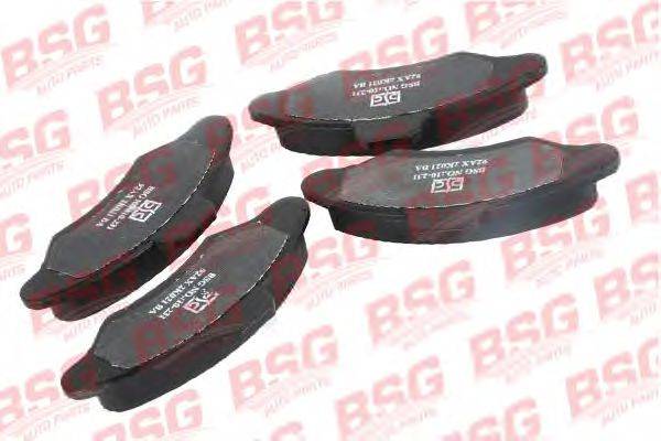 Комплект тормозных колодок, дисковый тормоз BSG BSG 30-200-016