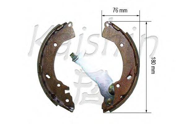 Комплект тормозных колодок KAISHIN K11182