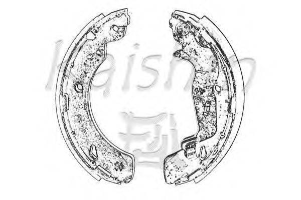 Комплект тормозных колодок KAISHIN K5538