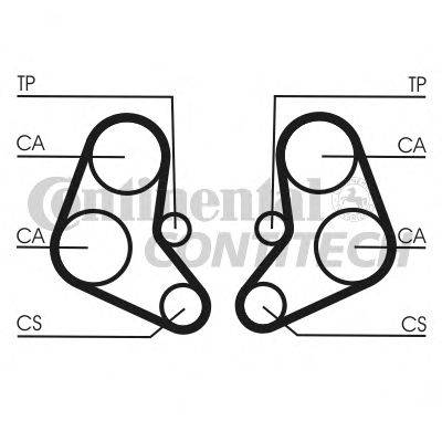 Ремень ГРМ CONTITECH CT886