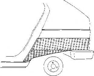 Боковина VAN WEZEL 0912148