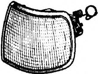 Фонарь указателя поворота VAN WEZEL 1822902