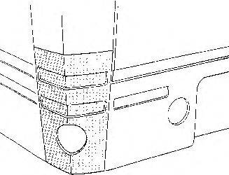 Боковина VAN WEZEL 305037