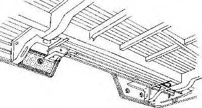 Днище кузова VAN WEZEL 3072344