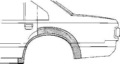 Боковина VAN WEZEL 3711147