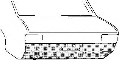 Задняя стенка VAN WEZEL 3755.35