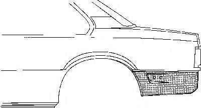 Боковина VAN WEZEL 3760133