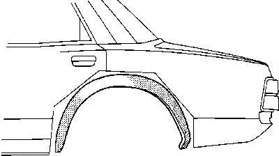 Колесная ниша VAN WEZEL 5903447