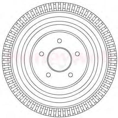 Тормозной барабан JURID 329278J