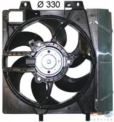 Вентилятор, охлаждение двигателя HELLA 8EW351043551