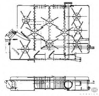 Компенсационный бак, охлаждающая жидкость BEHR HELLA SERVICE 8MA 376 705-371