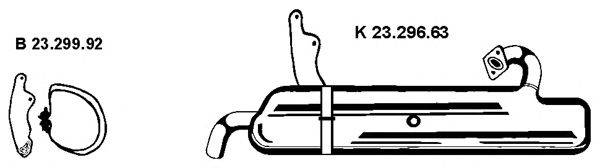 Система выпуска ОГ EBERSPÄCHER 232332