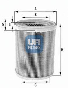 Воздушный фильтр UFI 2725200