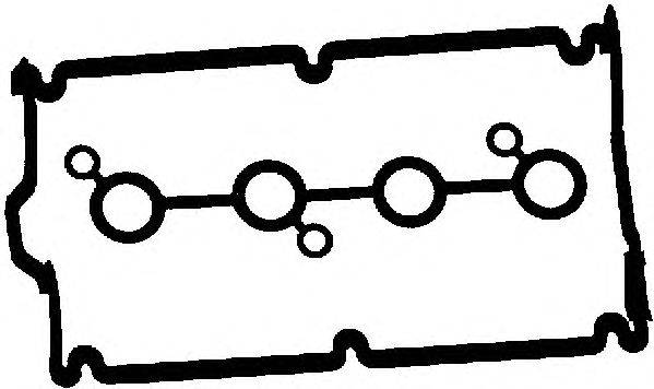 Комплект прокладок, крышка головки цилиндра AJUSA 56028200