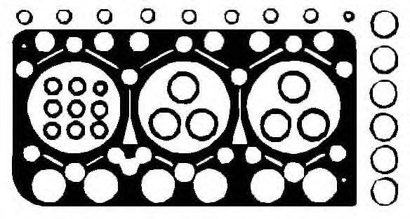 Прокладка, головка цилиндра ELRING 108.197