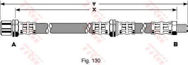 Тормозной шланг TRW PHB252