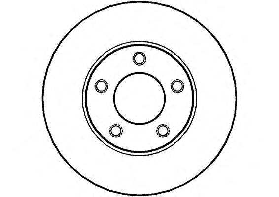 Тормозной диск NATIONAL NBD1188