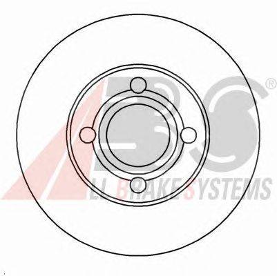 Тормозной диск A.B.S. 16101 OE