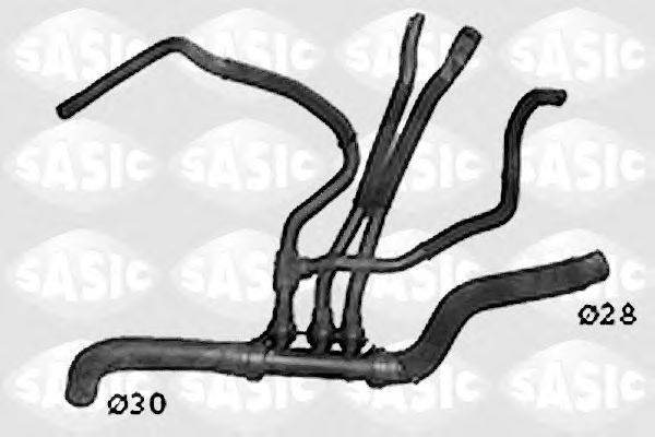 Шланг радиатора SASIC SWH4206