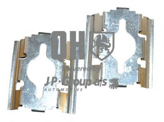 Комплектующие, колодки дискового тормоза JP GROUP BFK925