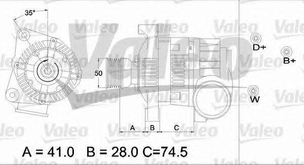 Генератор VALEO 436488