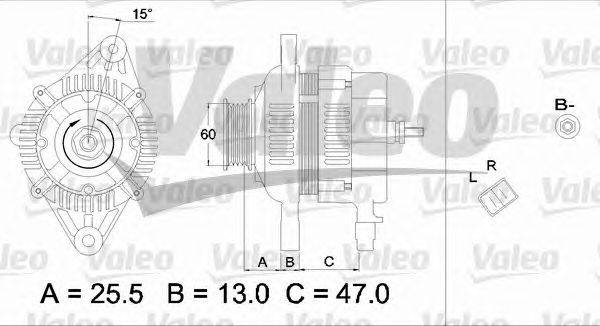 Генератор VALEO 437337