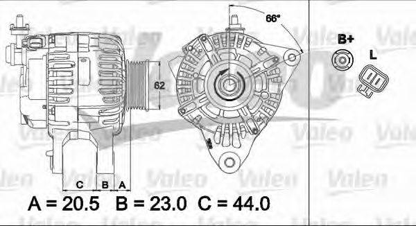 Генератор VALEO 437488